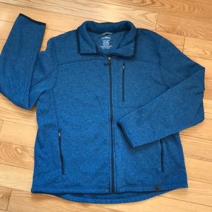 Men’s LL Bean Full Zip Sweat shirt.